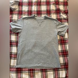 Muji Heavy Weight Jersey Gusset Short Sleeve T-Shirt